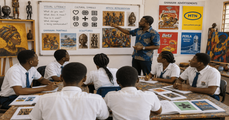 How Do We Create Meaning In Art And Design? for SHS 1 Art & Design Foundation – Educational Illustration
