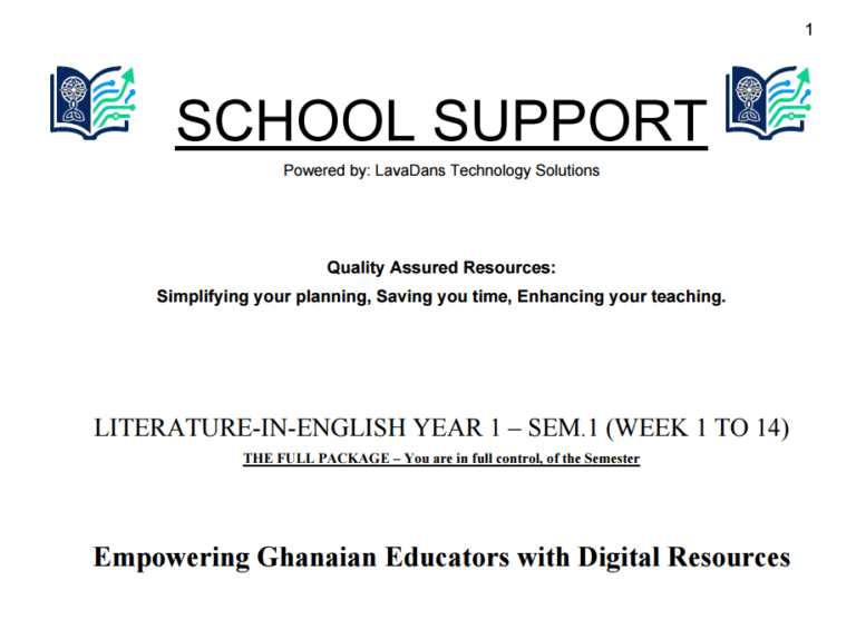 LITERATURE-IN-ENGLISH YEAR 1 SEMESTER 1 THUMBNAIL